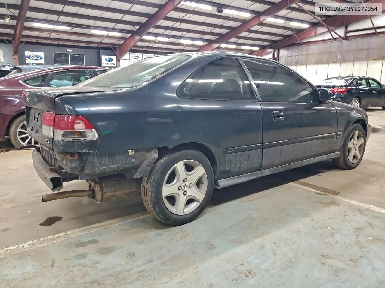 1HGEJ8243YL079354 2000 Honda Civic Ex