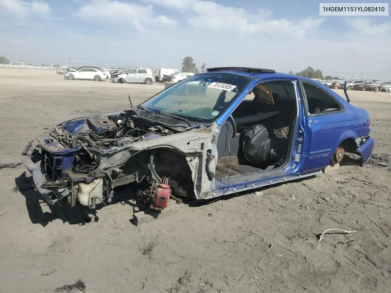 1HGEM1151YL082410 2000 Honda Civic Si