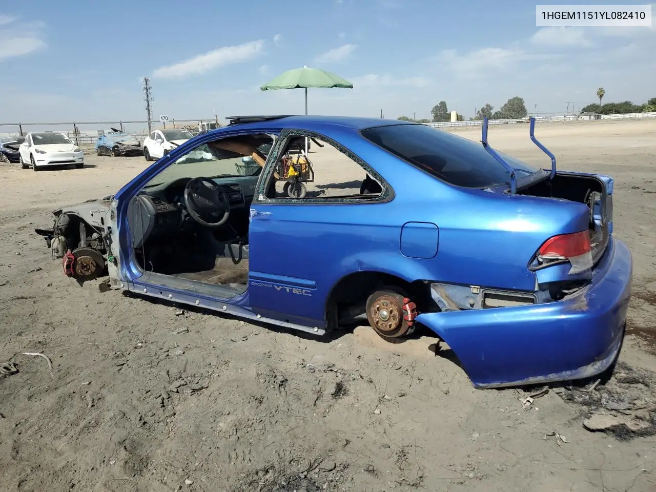 1HGEM1151YL082410 2000 Honda Civic Si