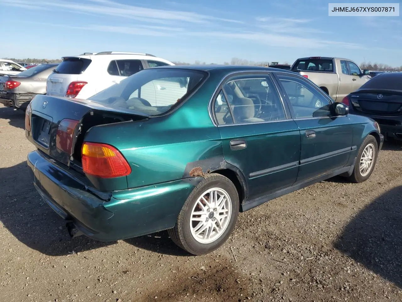 JHMEJ667XYS007871 2000 Honda Civic Lx