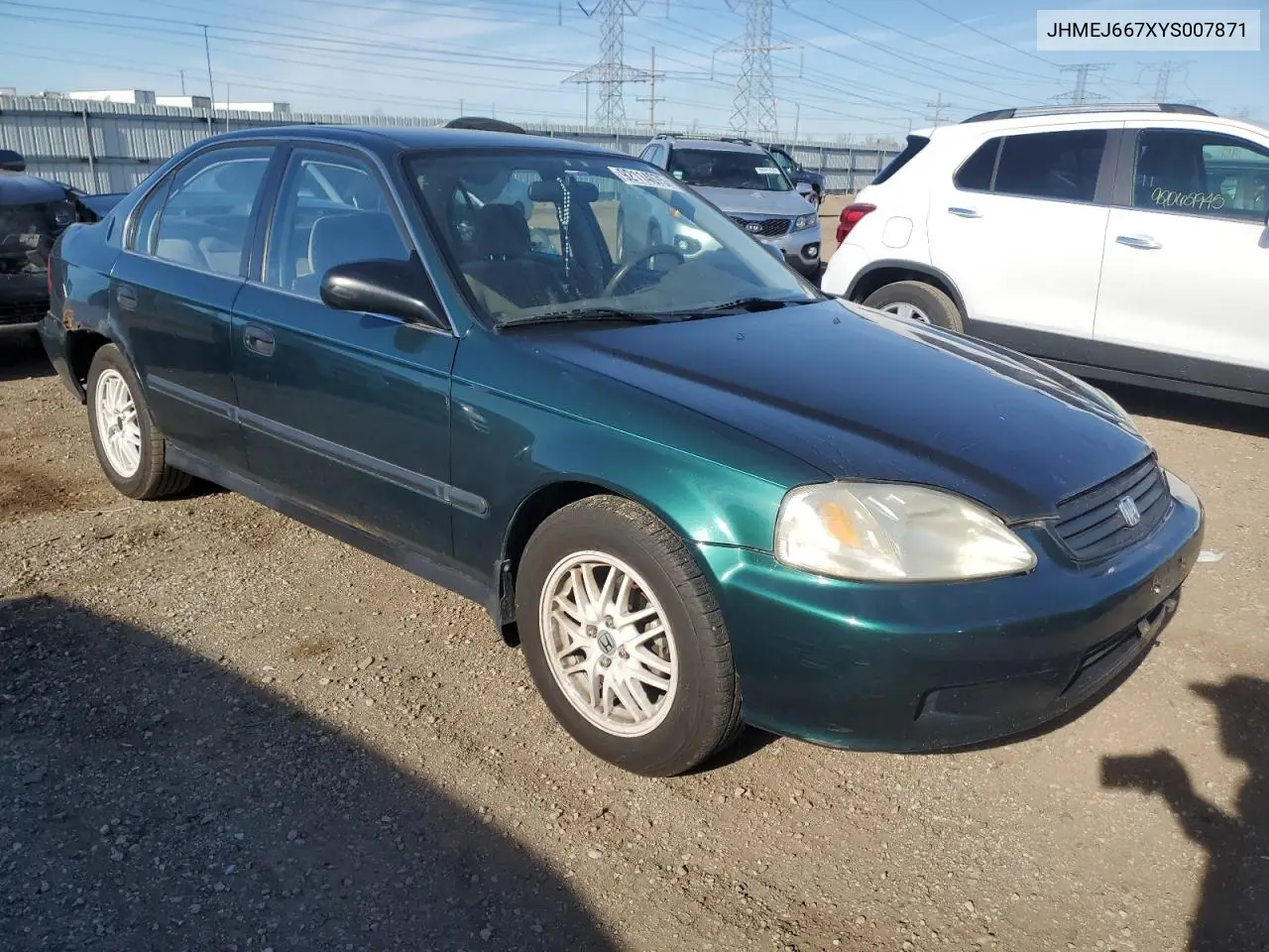 JHMEJ667XYS007871 2000 Honda Civic Lx