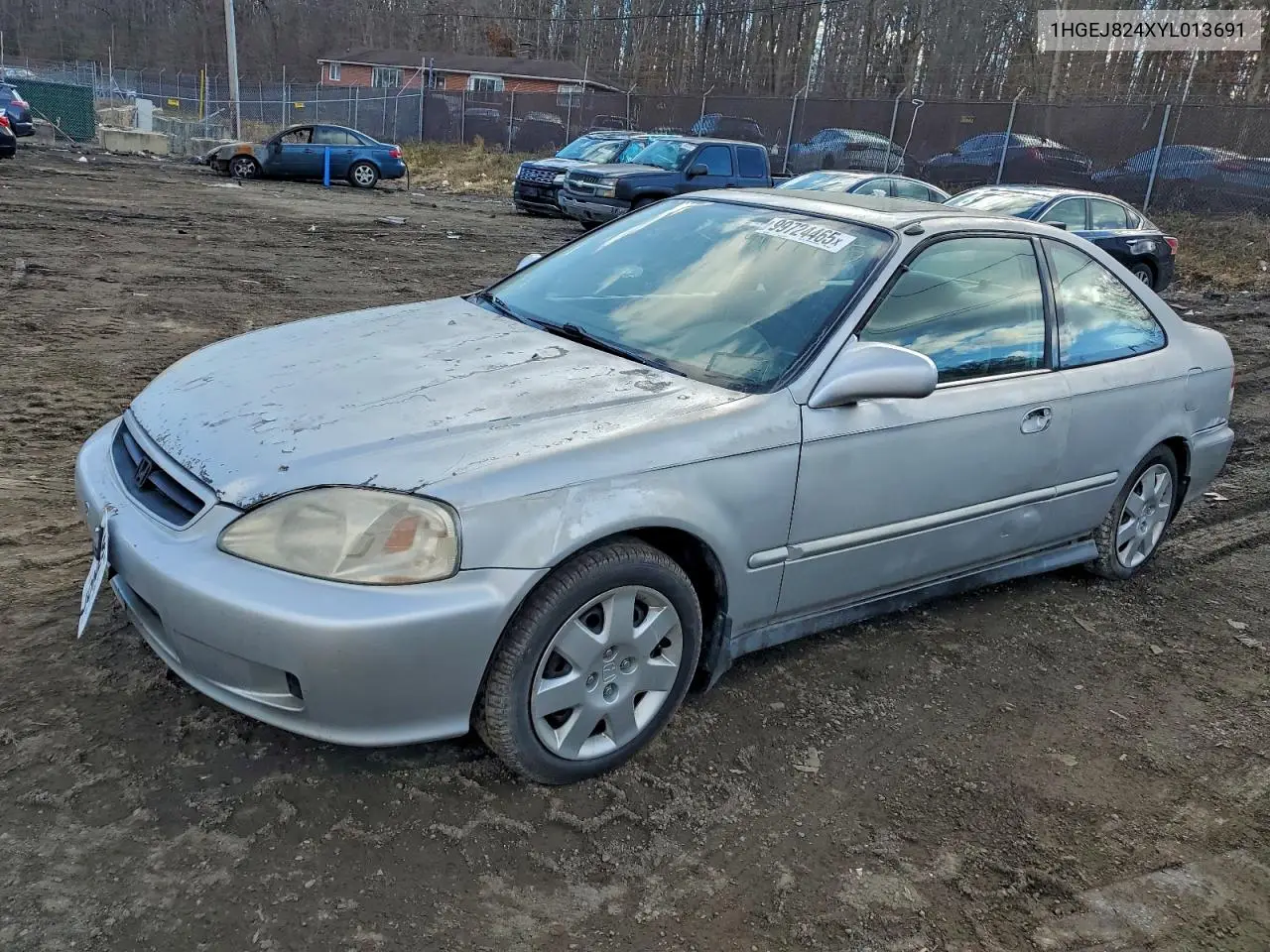 1HGEJ824XYL013691 2000 Honda Civic Ex