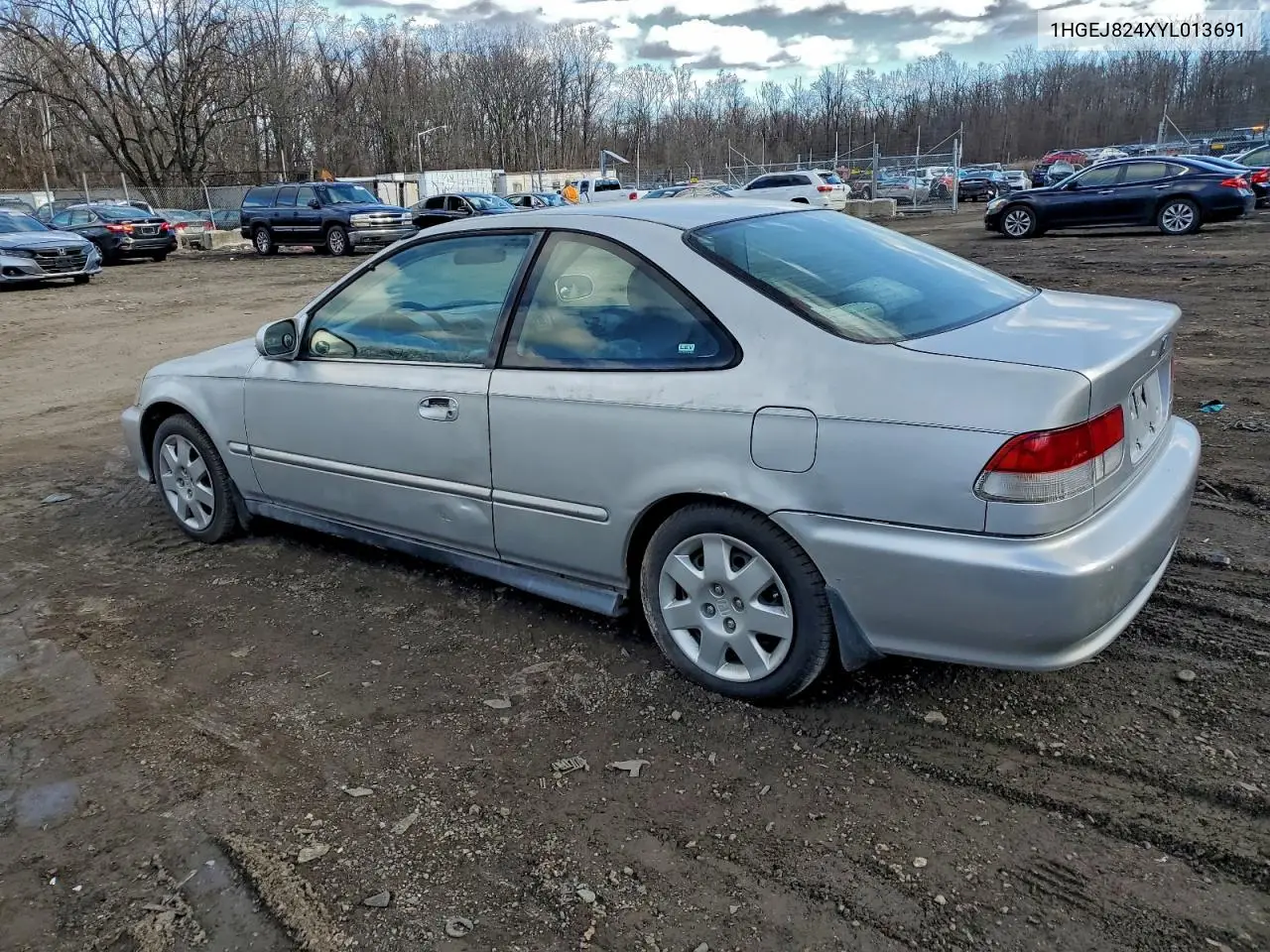 1HGEJ824XYL013691 2000 Honda Civic Ex