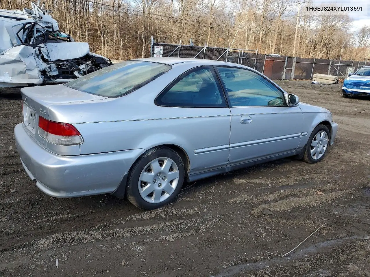 1HGEJ824XYL013691 2000 Honda Civic Ex