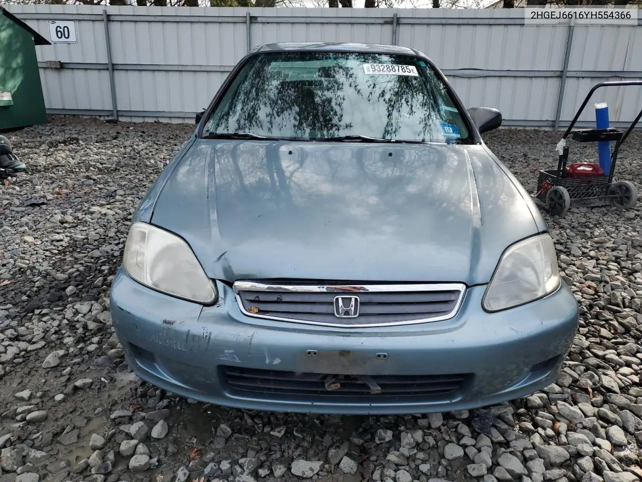 2HGEJ6616YH554366 2000 Honda Civic Base