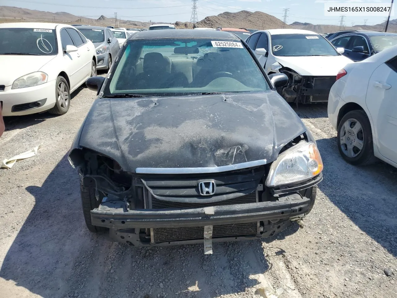 JHMES165X1S008247 2001 Honda Civic Lx