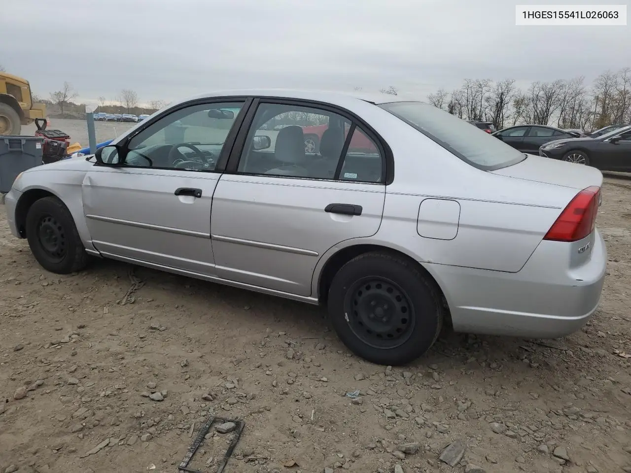 1HGES15541L026063 2001 Honda Civic Lx