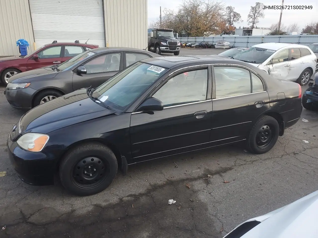 JHMES26721S002949 2001 Honda Civic Ex