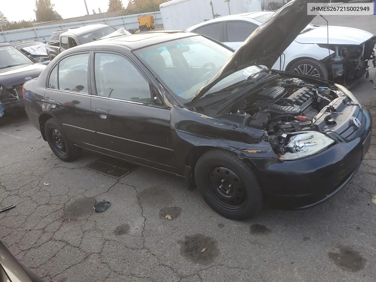 JHMES26721S002949 2001 Honda Civic Ex