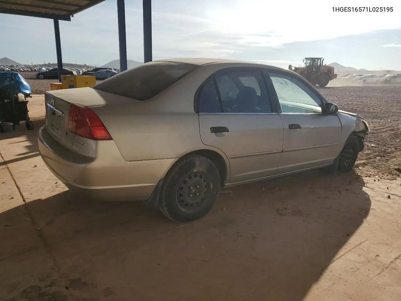 1HGES16571L025195 2001 Honda Civic Lx