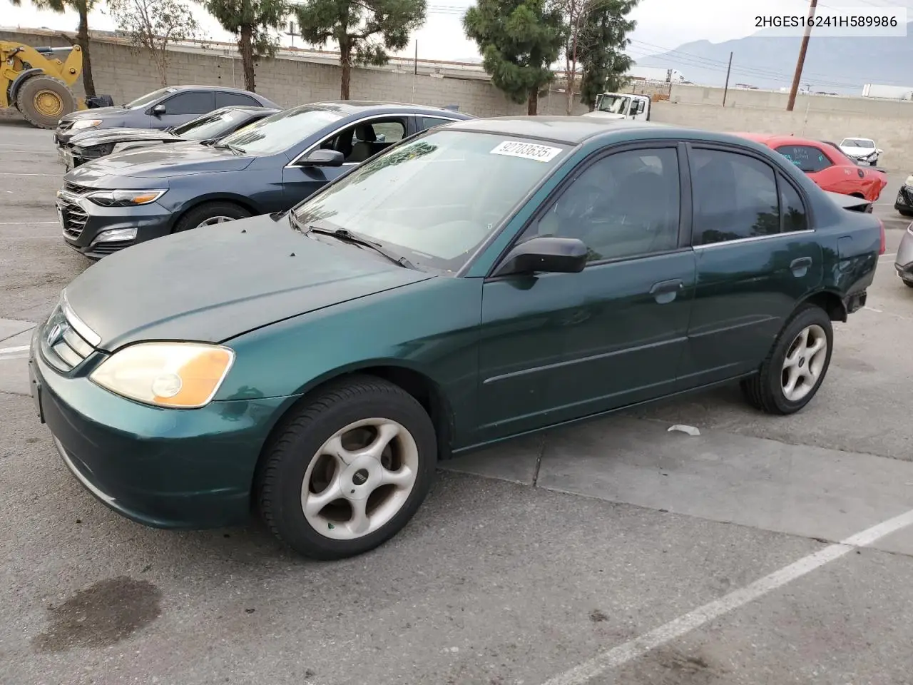 2HGES16241H589986 2001 Honda Civic Dx