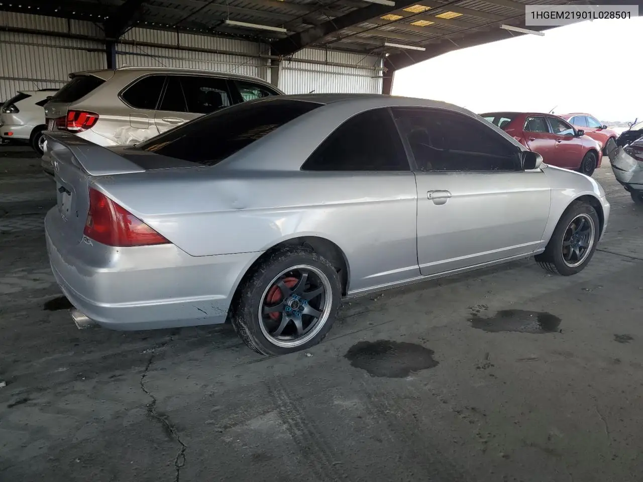 1HGEM21901L028501 2001 Honda Civic Si