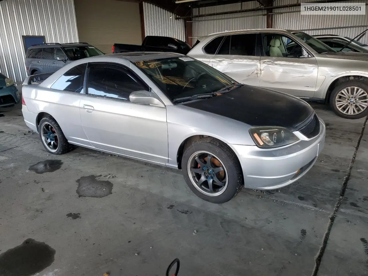 1HGEM21901L028501 2001 Honda Civic Si
