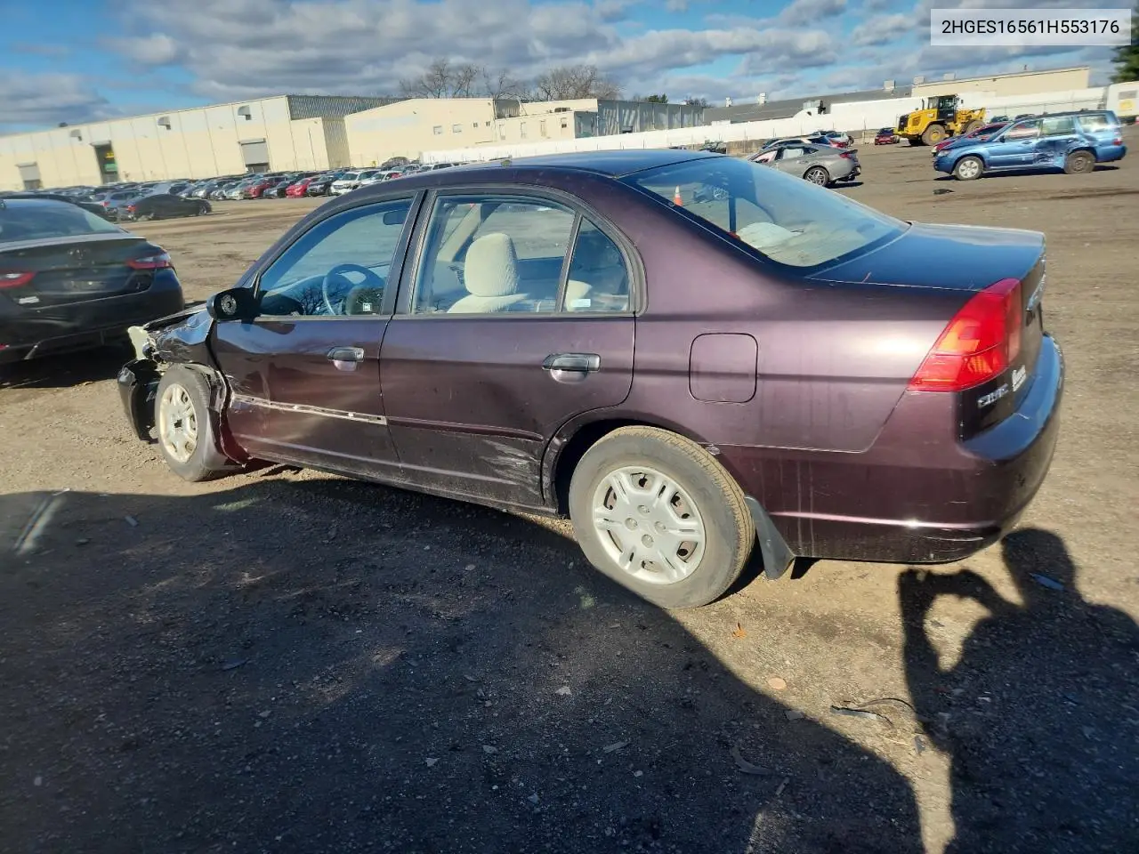 2HGES16561H553176 2001 Honda Civic Lx
