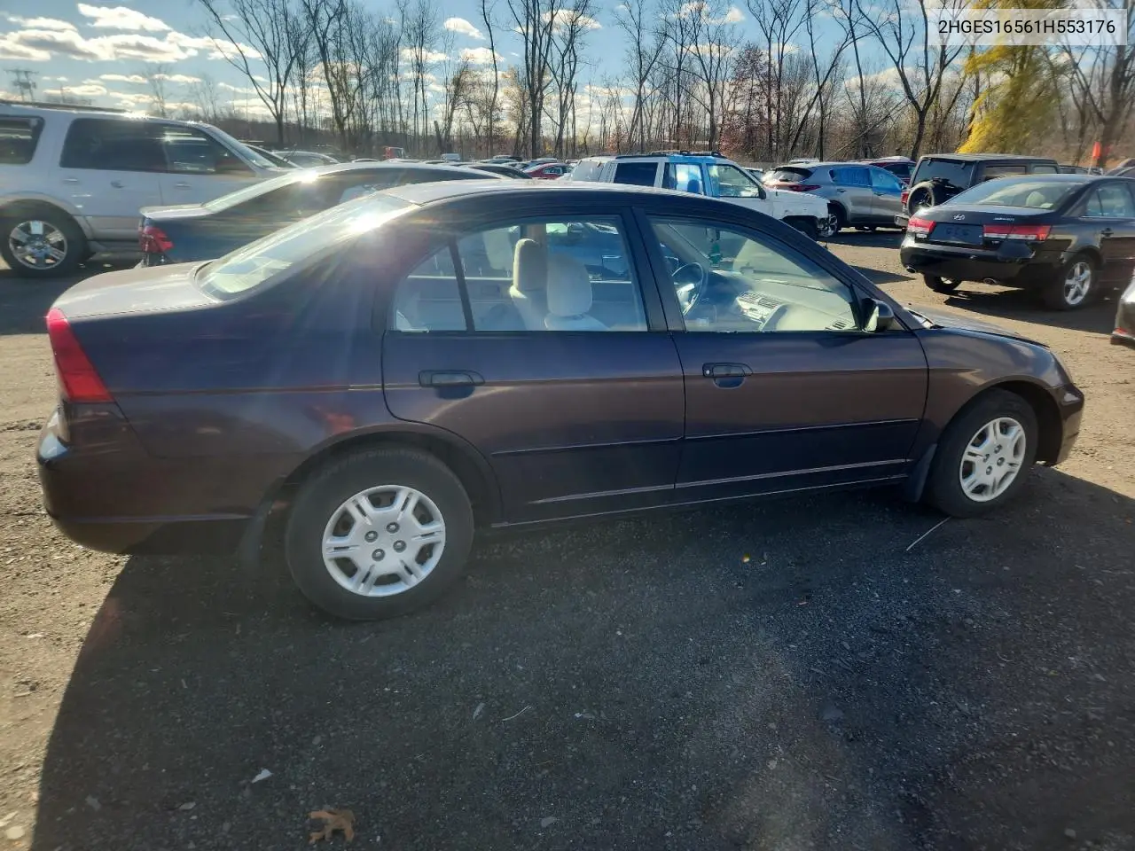 2HGES16561H553176 2001 Honda Civic Lx