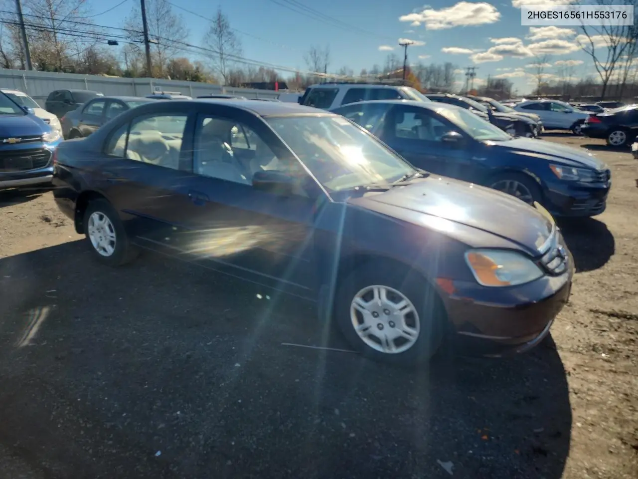 2HGES16561H553176 2001 Honda Civic Lx