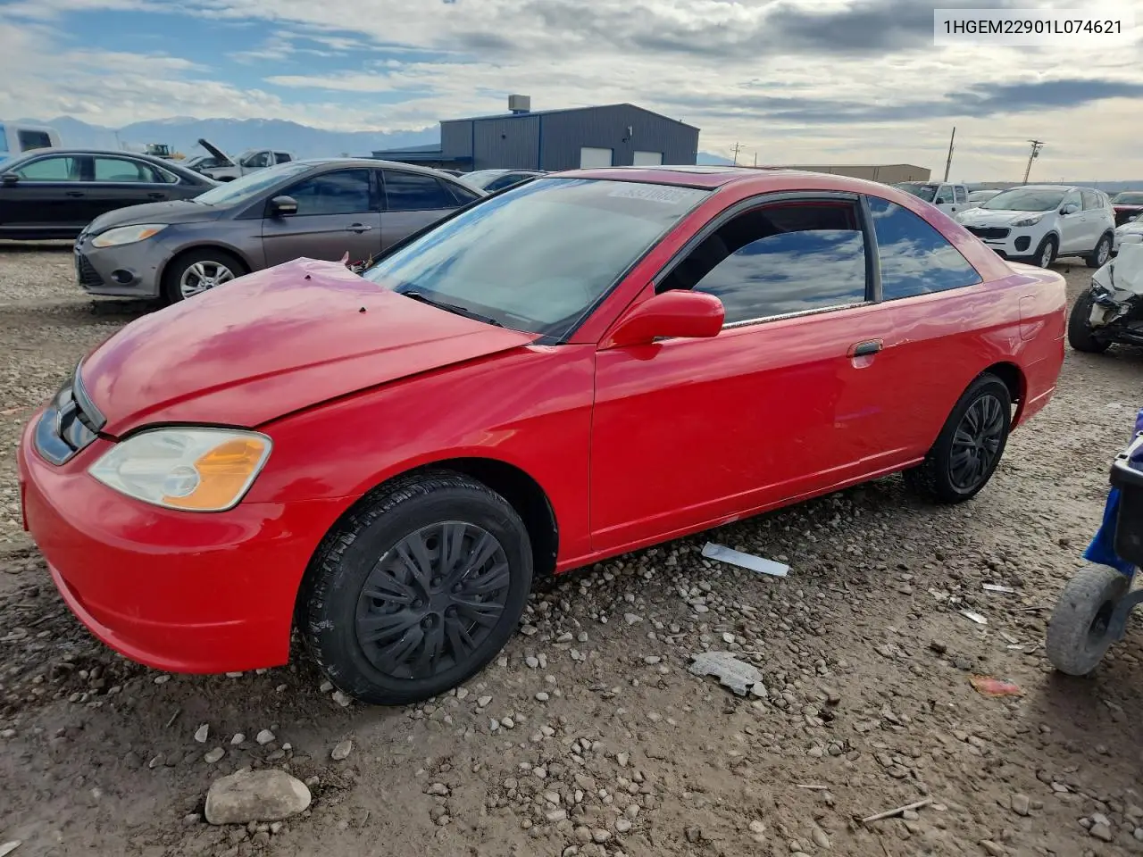 1HGEM22901L074621 2001 Honda Civic Si