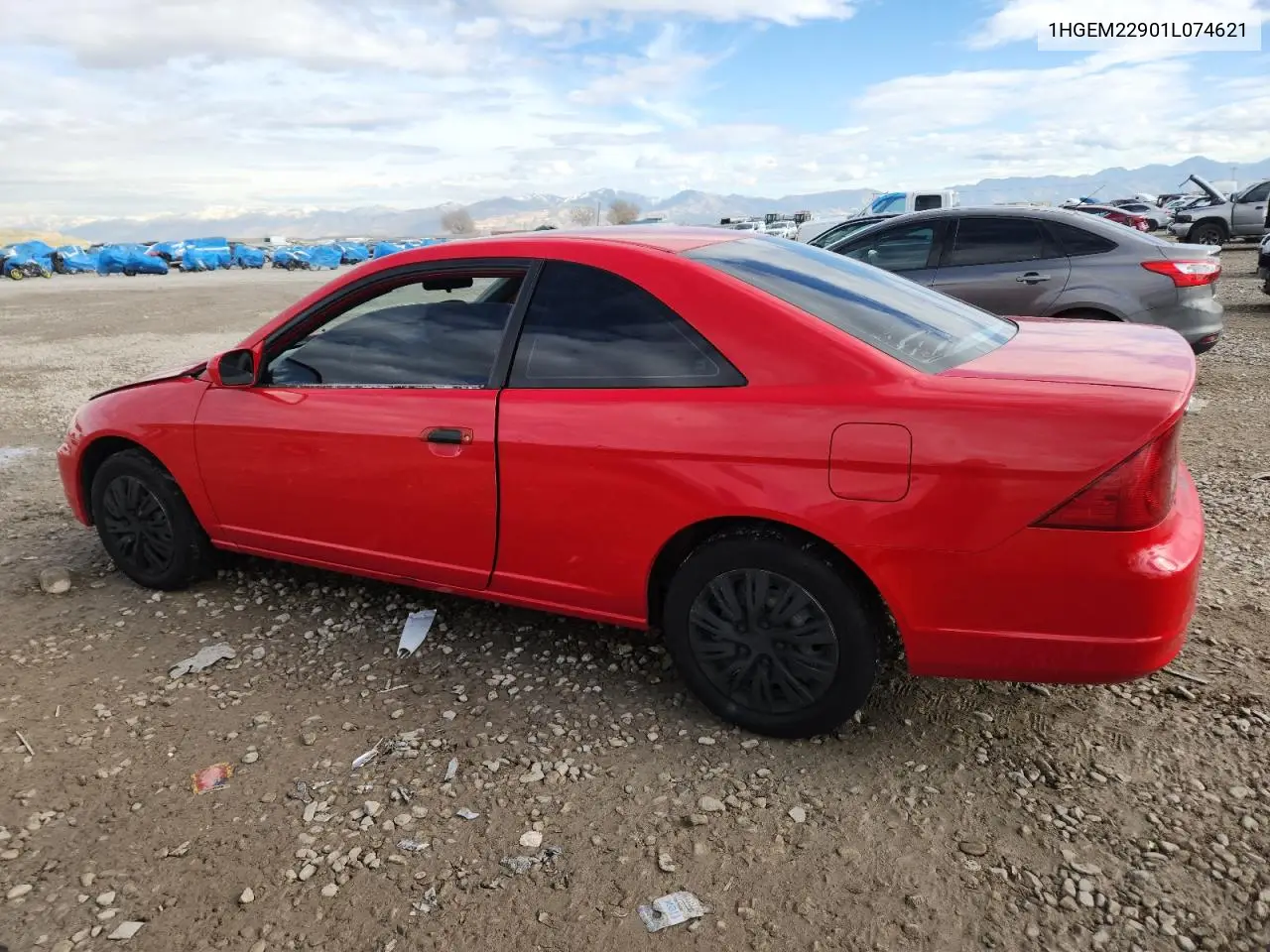 1HGEM22901L074621 2001 Honda Civic Si
