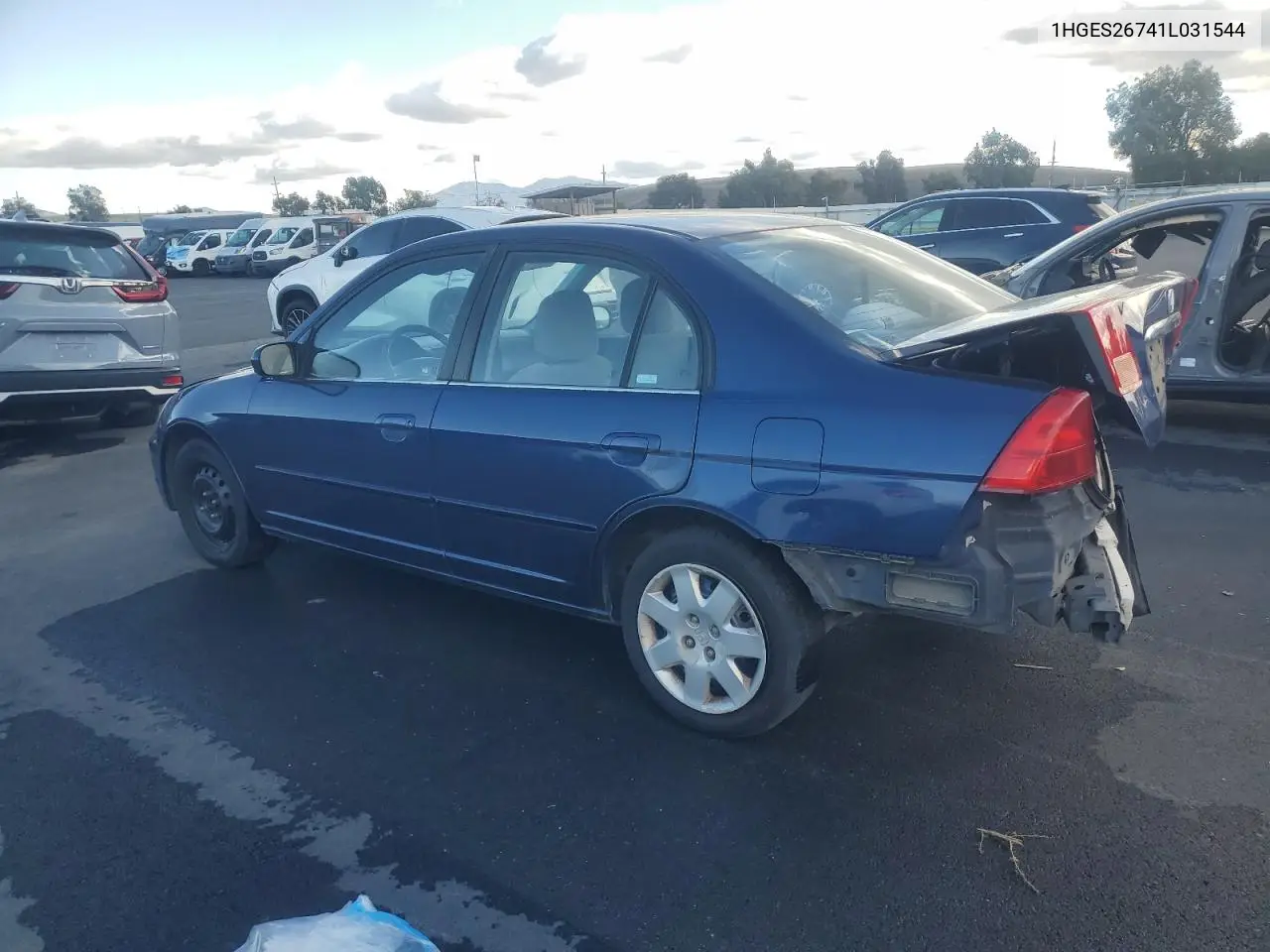 1HGES26741L031544 2001 Honda Civic Ex
