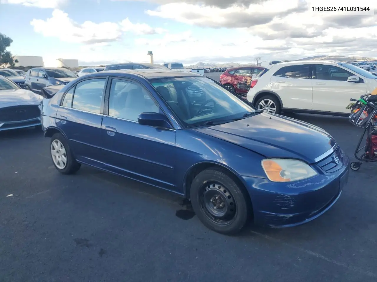 1HGES26741L031544 2001 Honda Civic Ex