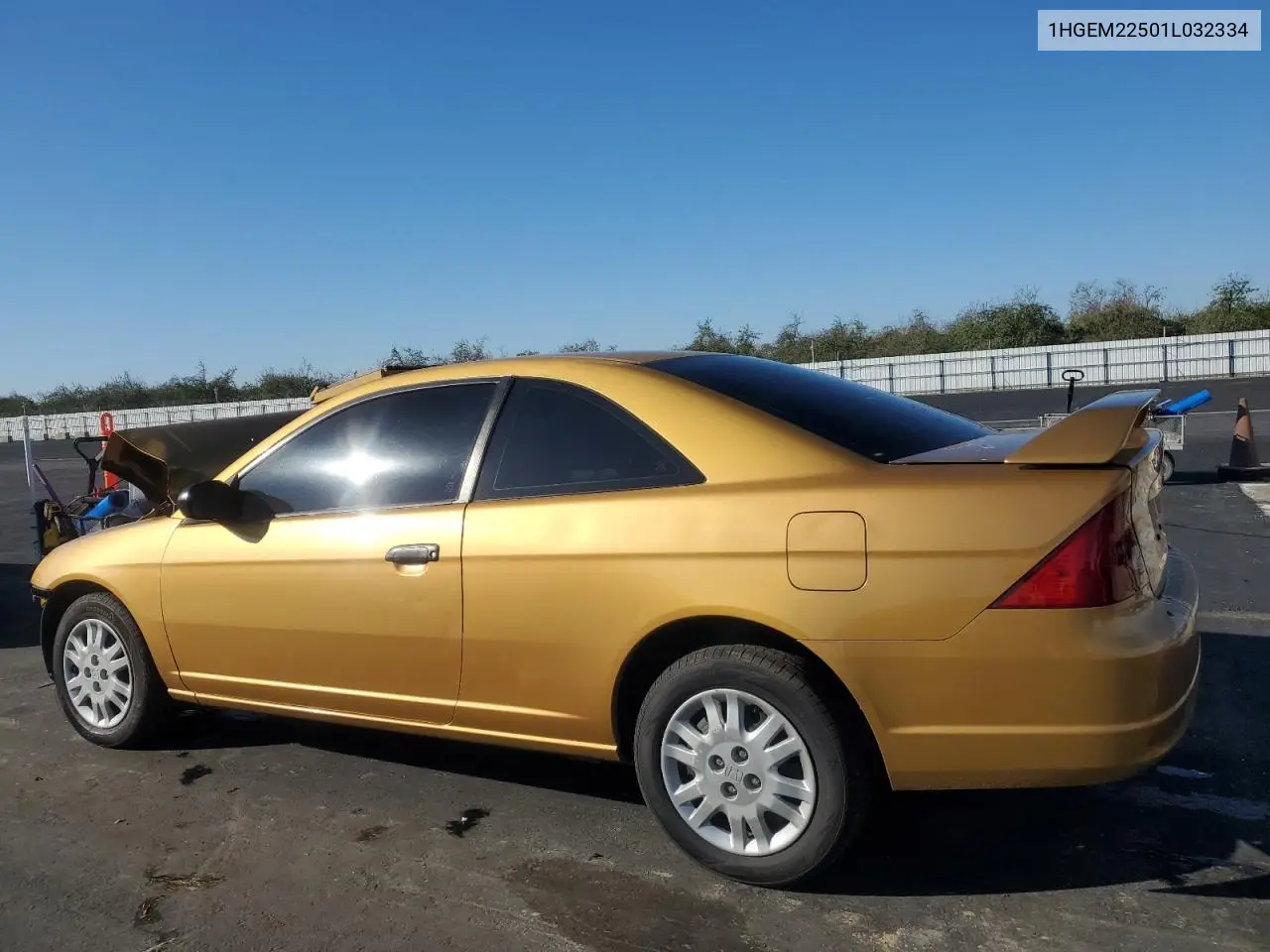 1HGEM22501L032334 2001 Honda Civic Lx