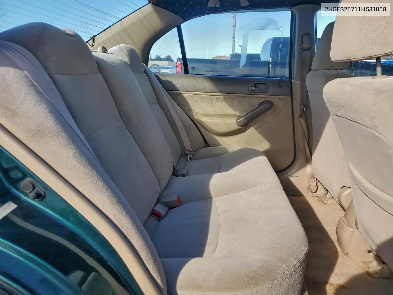 2HGES26711H531058 2001 Honda Civic Ex