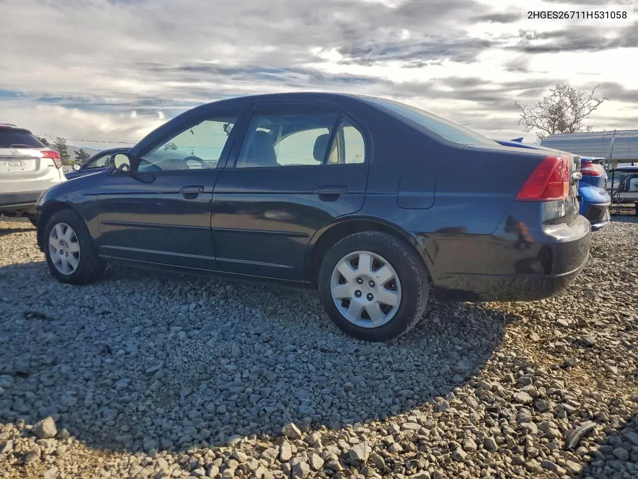 2HGES26711H531058 2001 Honda Civic Ex
