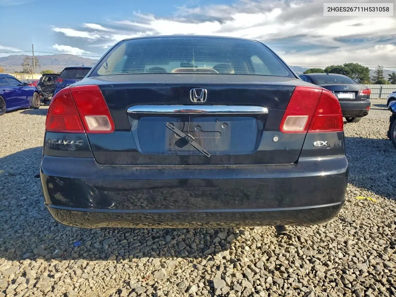 2HGES26711H531058 2001 Honda Civic Ex