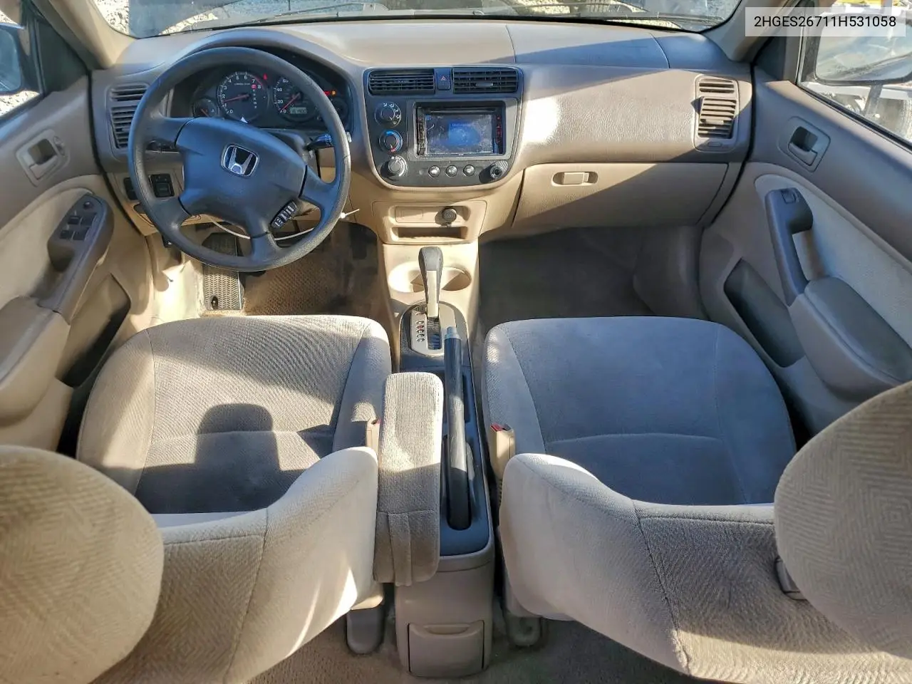 2HGES26711H531058 2001 Honda Civic Ex