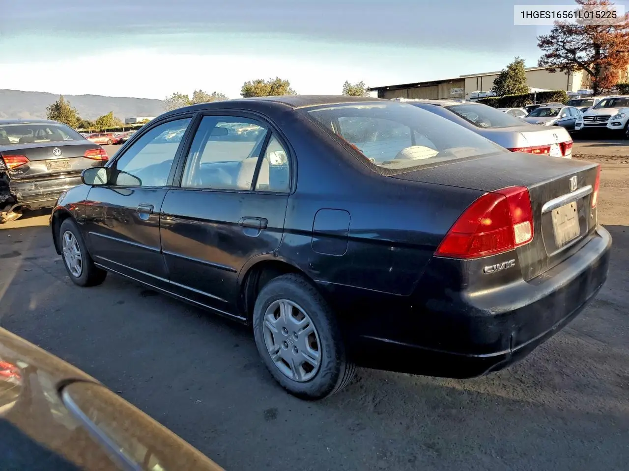 1HGES16561L015225 2001 Honda Civic Lx