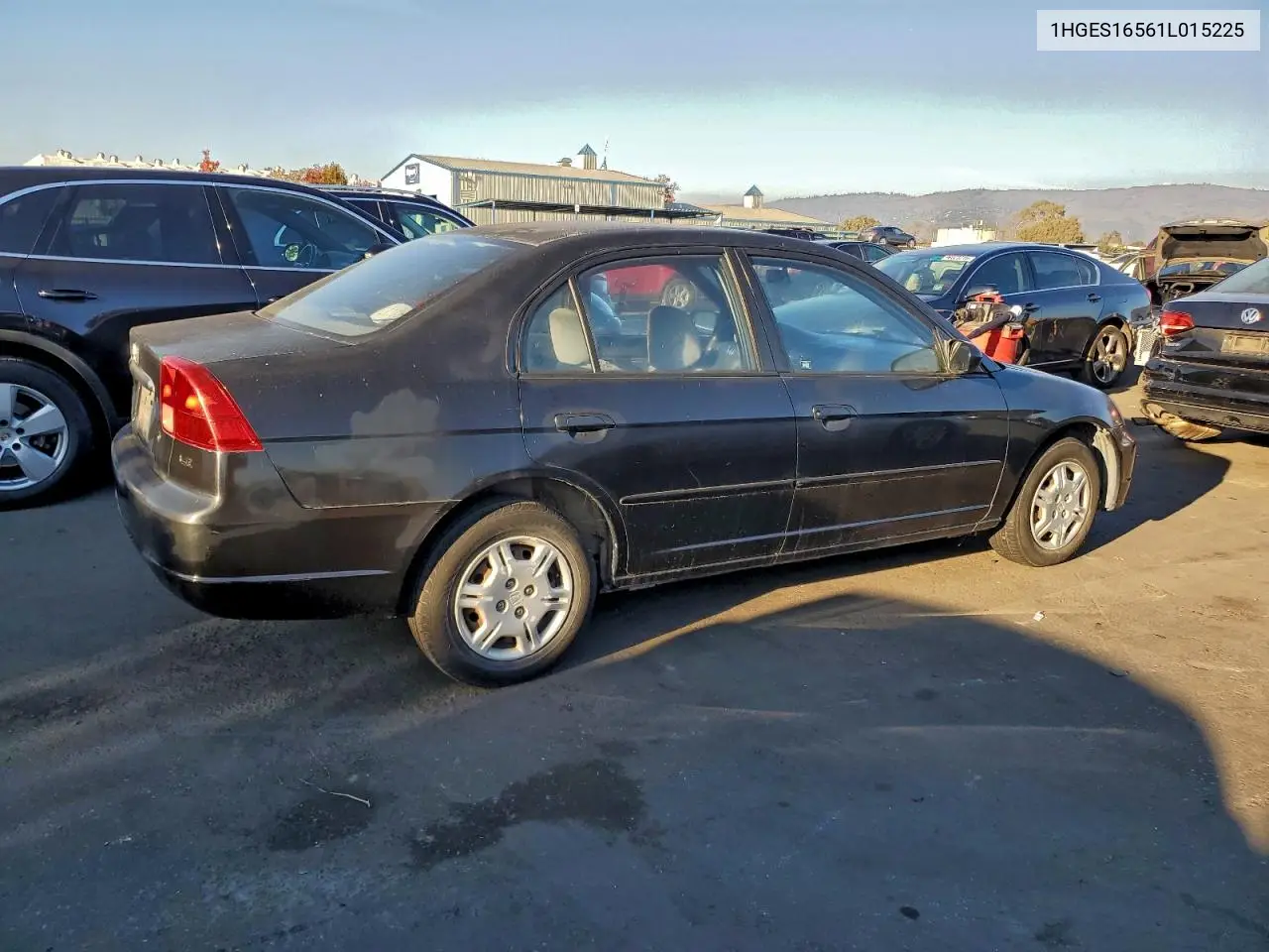 1HGES16561L015225 2001 Honda Civic Lx