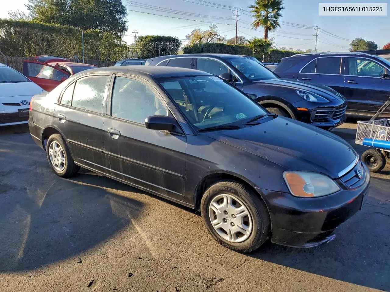 1HGES16561L015225 2001 Honda Civic Lx