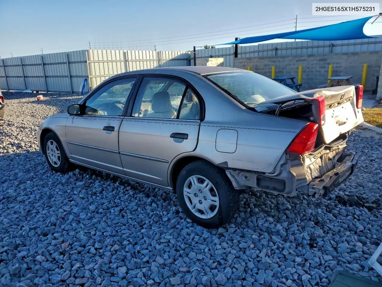 2HGES165X1H575231 2001 Honda Civic Lx