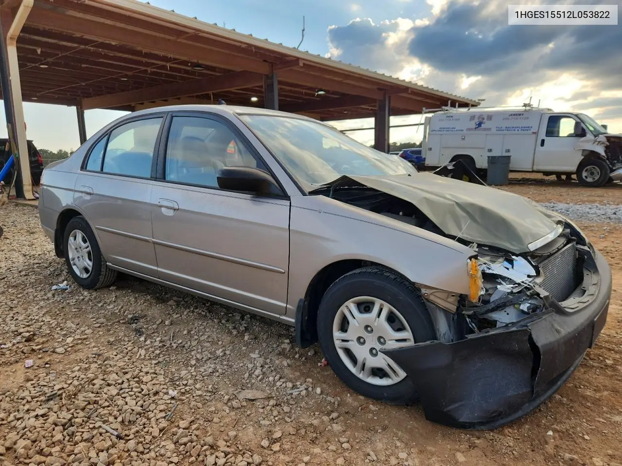 1HGES15512L053822 2002 Honda Civic