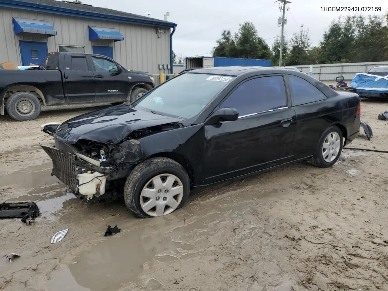 1HGEM22942L072159 2002 Honda Civic Ex