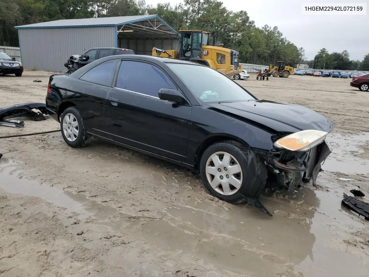 1HGEM22942L072159 2002 Honda Civic Ex