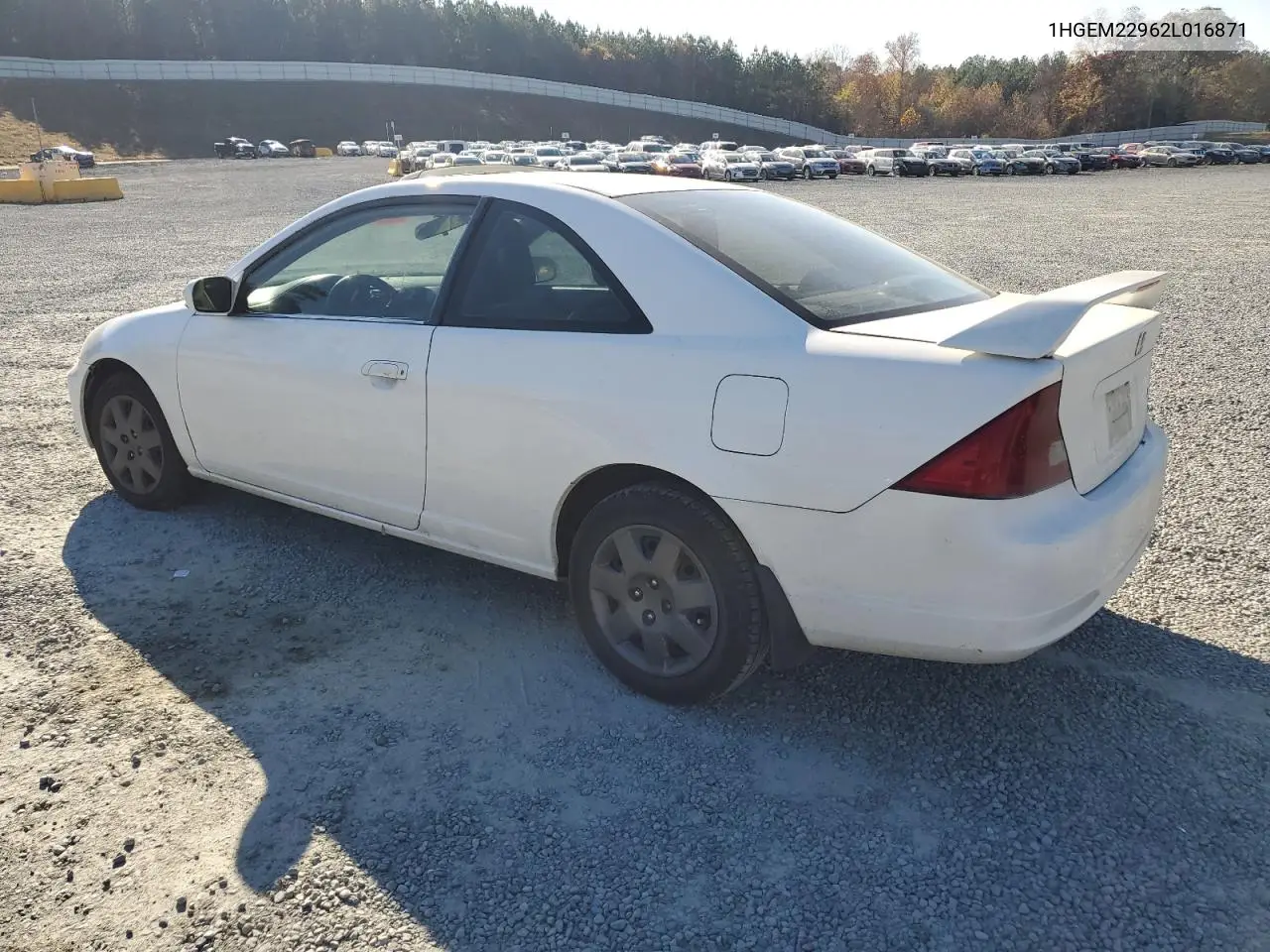 1HGEM22962L016871 2002 Honda Civic Ex