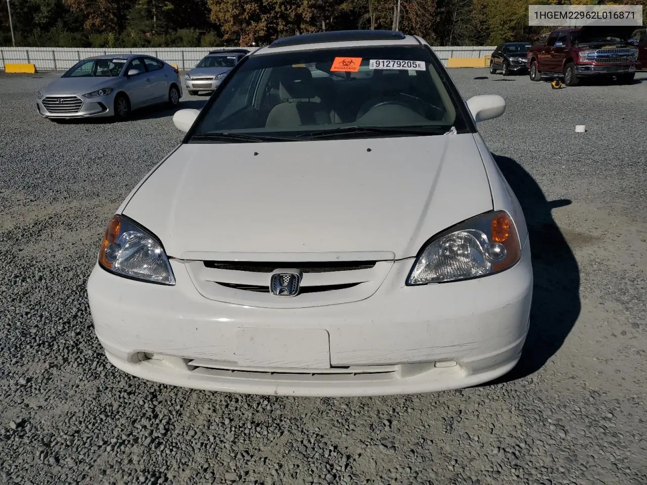 1HGEM22962L016871 2002 Honda Civic Ex