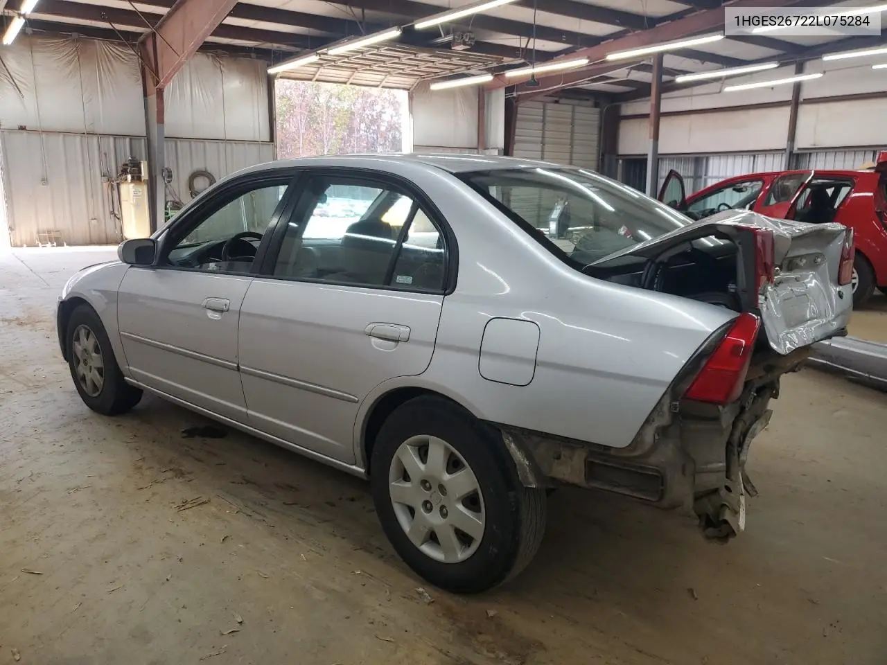 1HGES26722L075284 2002 Honda Civic Ex