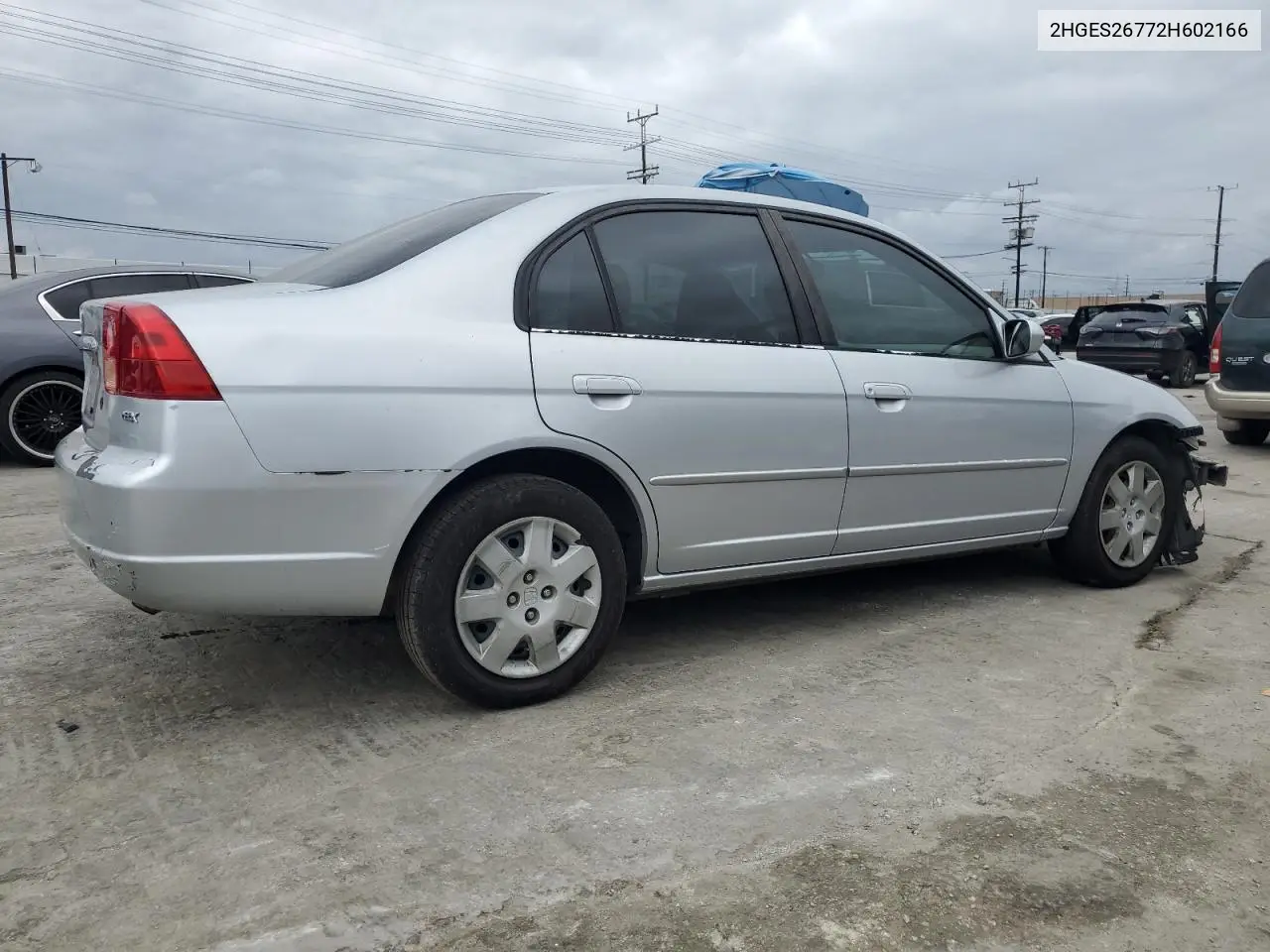 2HGES26772H602166 2002 Honda Civic Ex