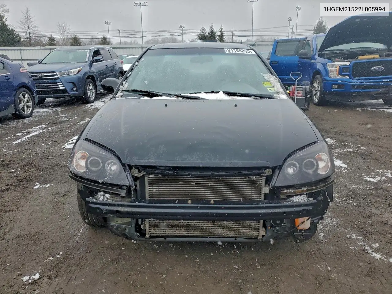 1HGEM21522L005994 2002 Honda Civic Lx