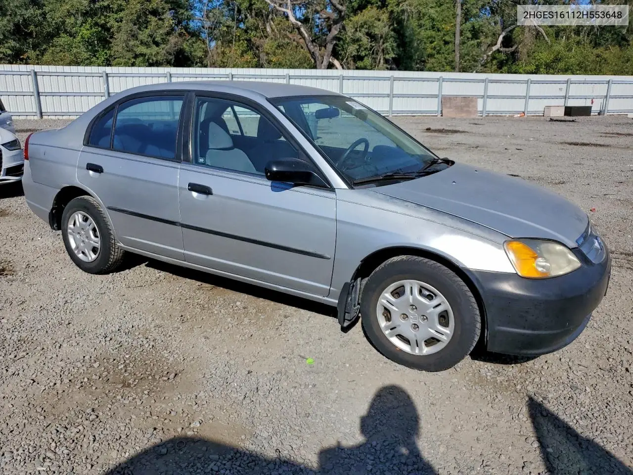 2HGES16112H553648 2002 Honda Civic Dx
