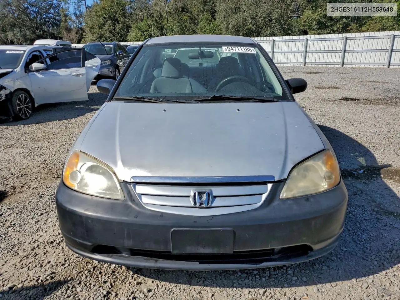 2HGES16112H553648 2002 Honda Civic Dx