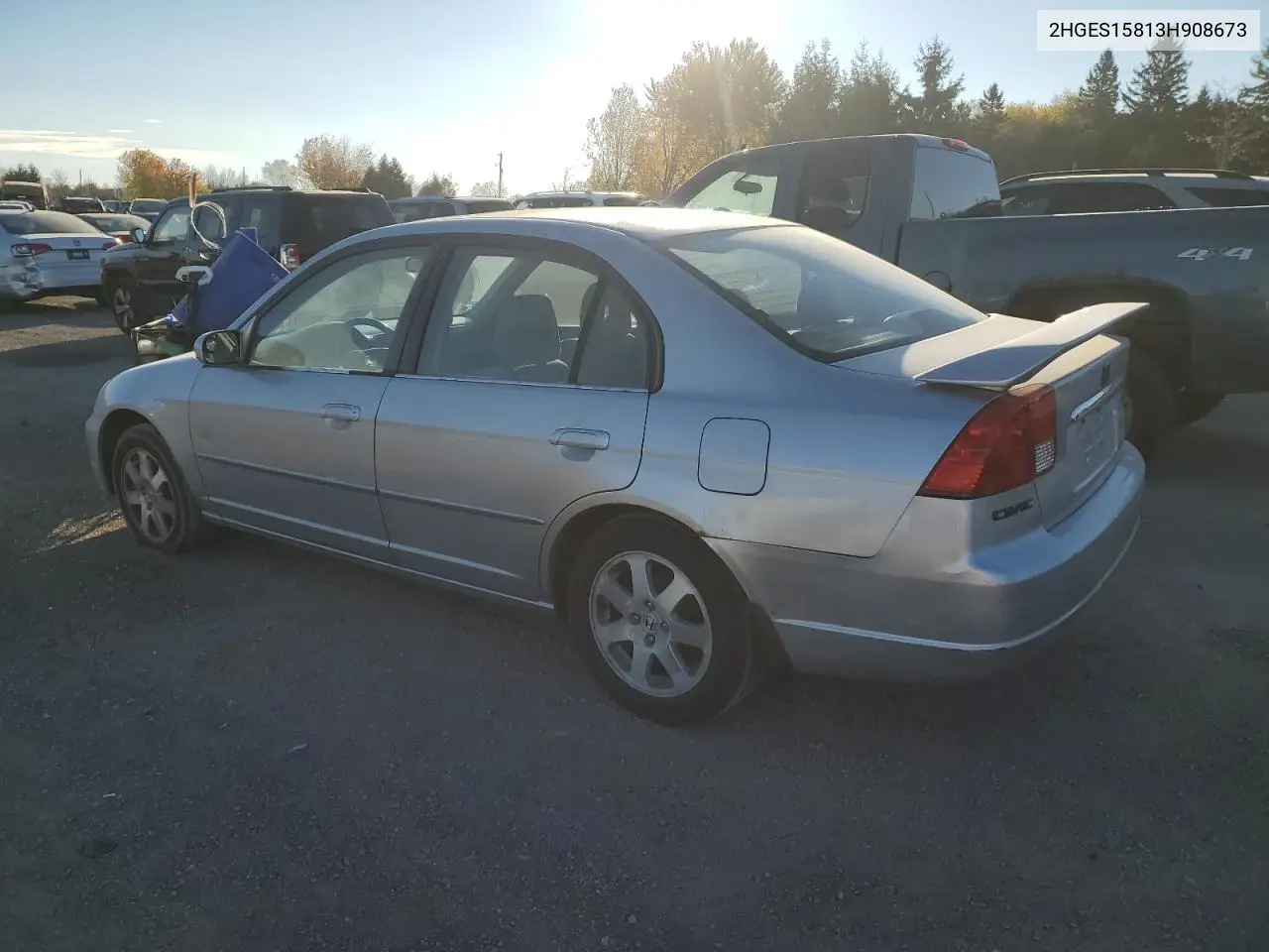 2HGES15813H908673 2003 Honda Civic Lx