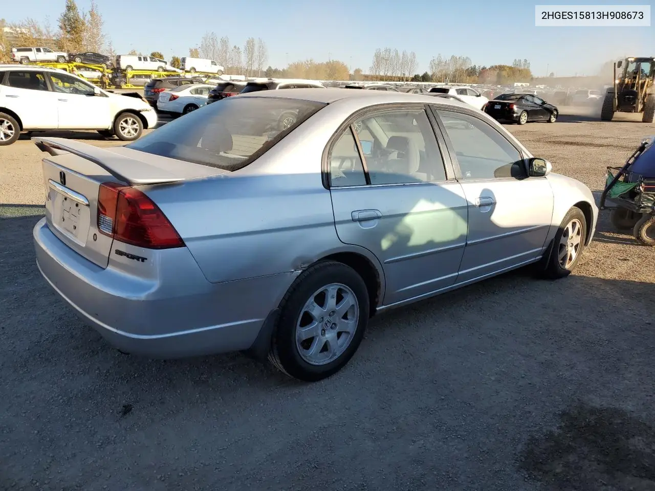 2HGES15813H908673 2003 Honda Civic Lx