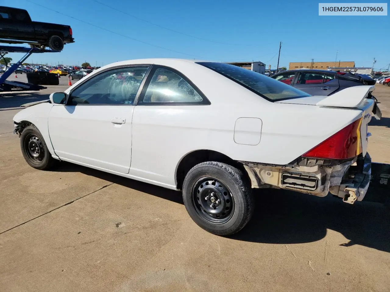 1HGEM22573L079606 2003 Honda Civic Lx