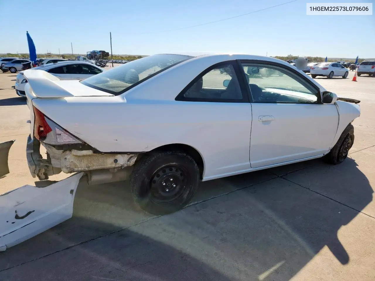 1HGEM22573L079606 2003 Honda Civic Lx