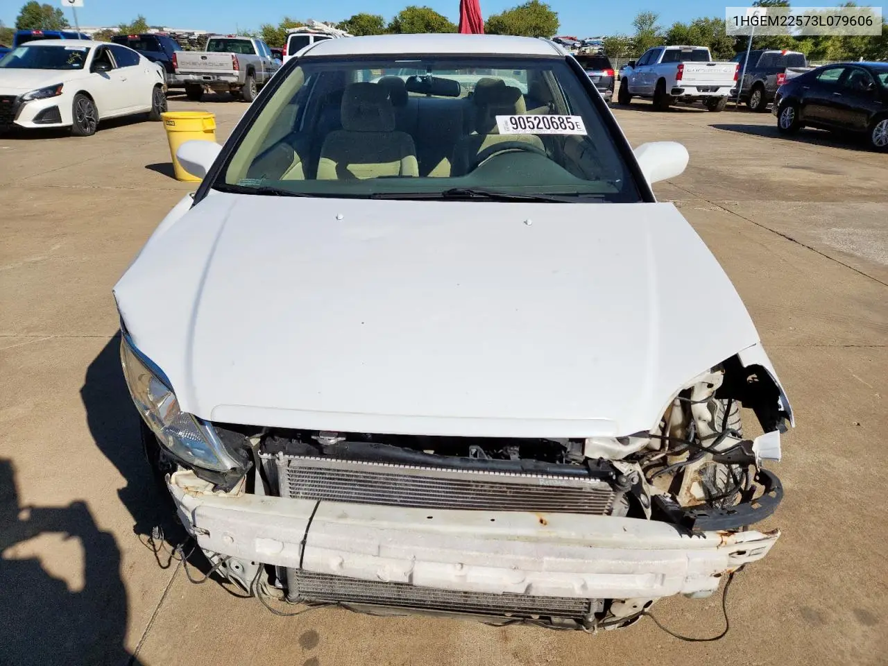 1HGEM22573L079606 2003 Honda Civic Lx
