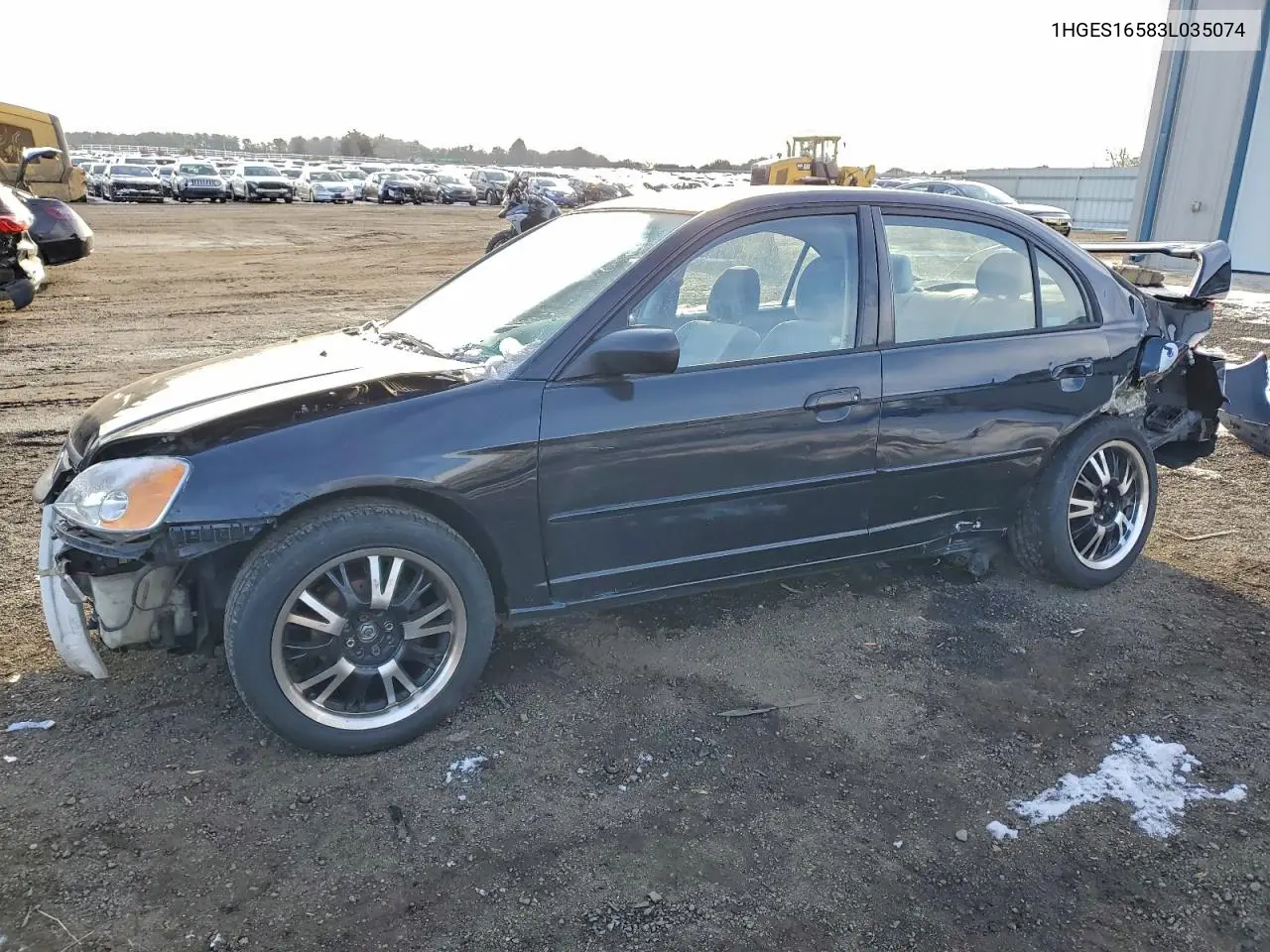 1HGES16583L035074 2003 Honda Civic Lx