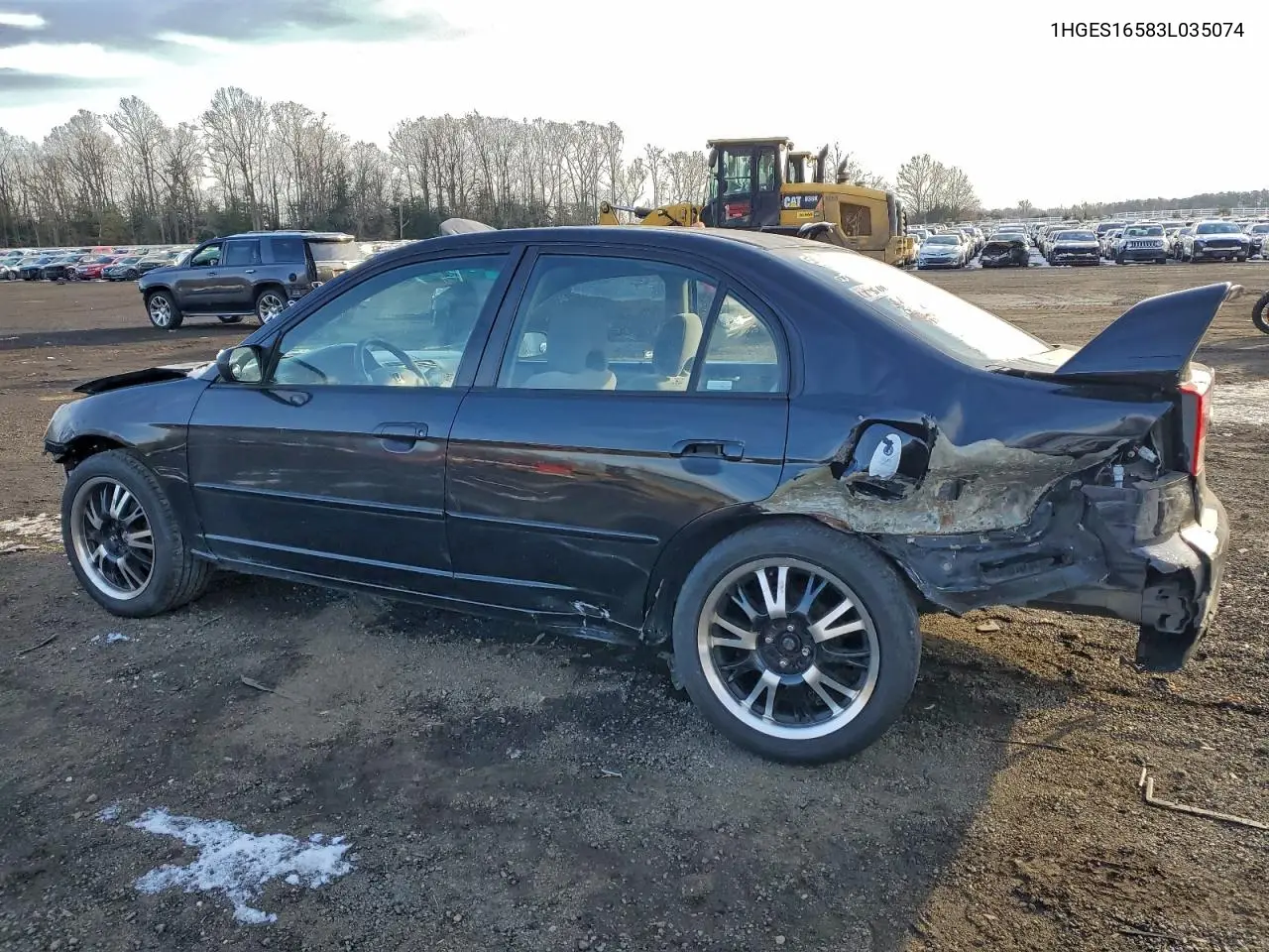 1HGES16583L035074 2003 Honda Civic Lx